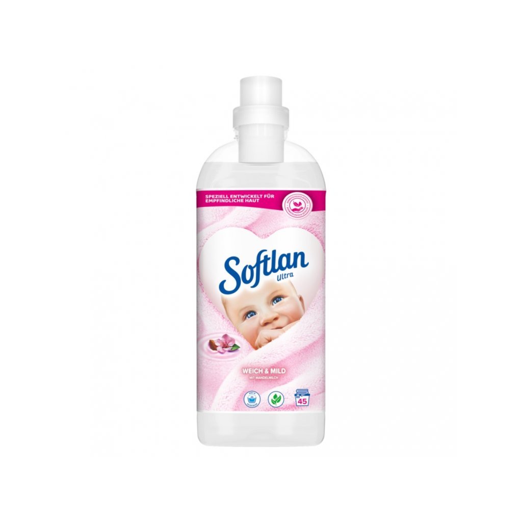 Softlan 3D Ultra aviváž 1L-45WL Weich Mild - bílá