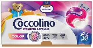 Coccolino Color 3v1 kapsle na praní barevného prádla 26 PD