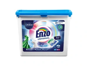 Deluxe Enzo 3in1 kapsle na praní 30ks Universal